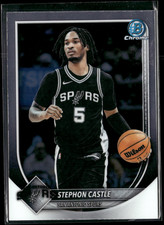 Stephon Castle - 2025-26 Bowman Basketball #BCV-145 Base Chrome Variations