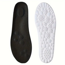 Memory Foam Shoe Insoles For Unisex Running Trainers Soft Cushion Foot Inserts