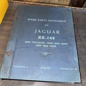 Jaguar XK.140 Spare Parts Catalog