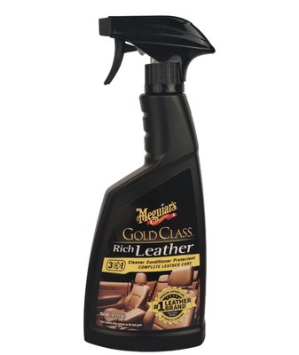 Meguiar's Gold Class Rich Leather Cleaner Conditioner 15.2 Oz Auto Accessory