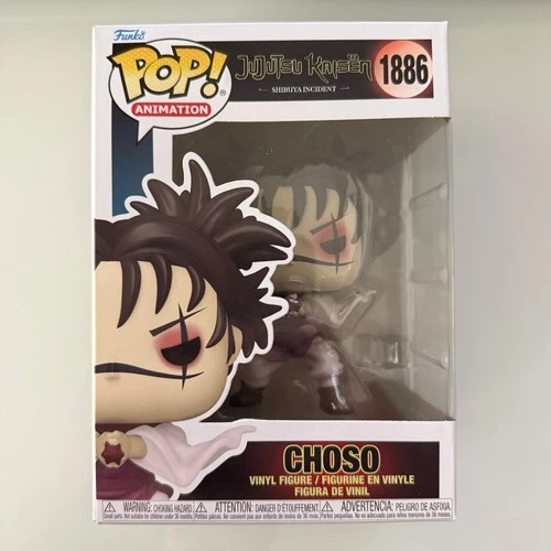 Funko Pop Jujutsu Kaisen Choso Vinyl Figure #1886 w pop protector