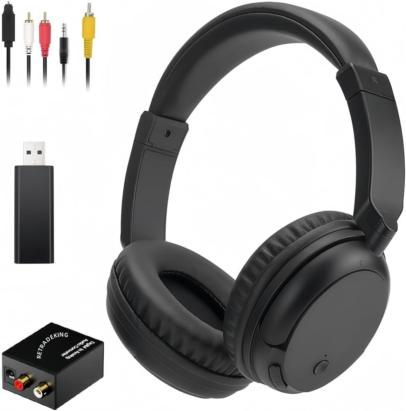 Casque TV sans fil pour regarder vos films la nuit sans déranger le salon