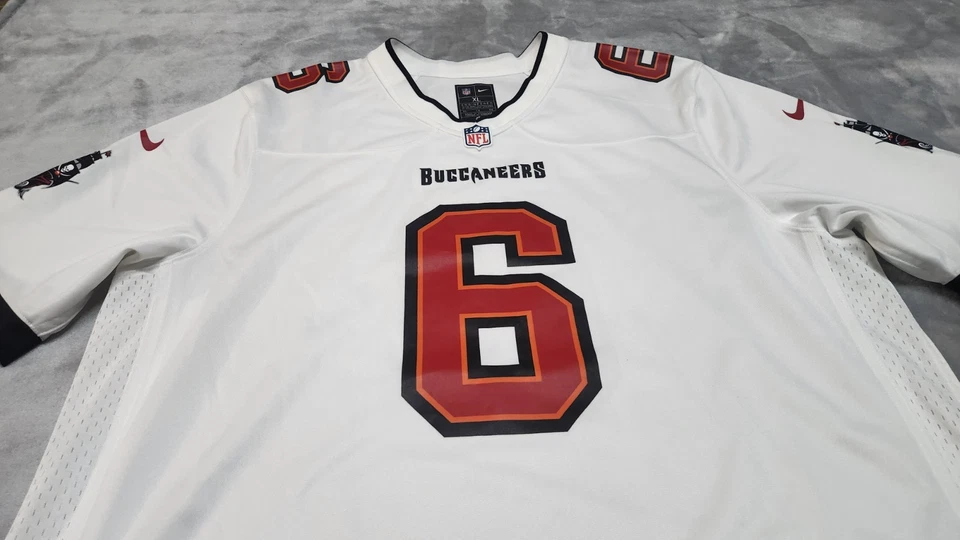 Camiseta deportiva Baker Mayfield para hombre talla XL auténtica Nike OnField Buccaneers Foto 4 de 4