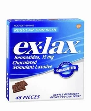Sennosides Chocolated Stimulant Laxative Pieces Regular