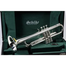 Schilke B5 Traditional Custom Bb Trumpet Silver plated, Beryllium Bell 197882 OB