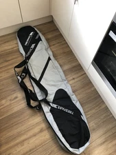 Trespass Snowboard Bag Ski Travel Carry Case with Shoulder Strap Black/Grey Used