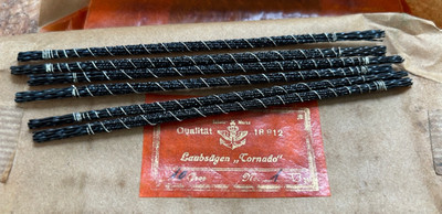 72x TORNADO (½ Gros) Laubsägeblätter No 1 Rundsägeblatt Holz Gips 130mm Nr. 1