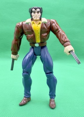 Wolverine Unmasked Marvel Uncanny X-Men Uniform Action Figure Toybiz 1992