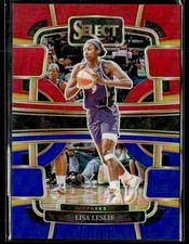 L82,569 -  2024 Select WNBA Red and Blue Prizms #97 Lisa Leslie /399