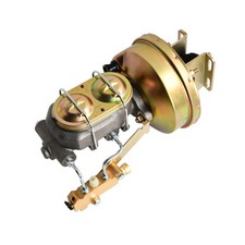 8 Power Brake Booster Master Disc Drum Valve Fits 1960-1966 Chevy C10 C20 Truck