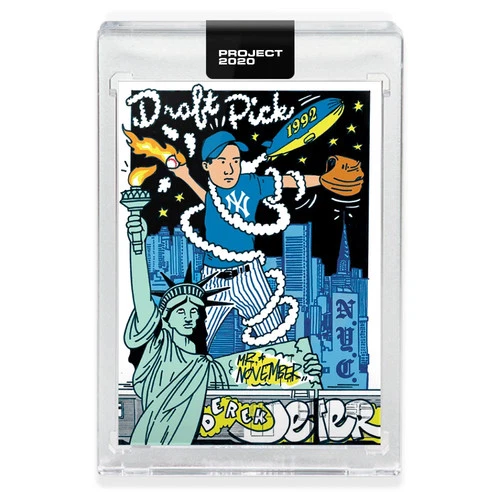 Topps PROJECT 2020 Card 107 - 1993 Derek Jeter by Ermsy - PR: 24908