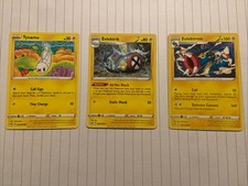 Pokemon TCG Lost Origin TYNAMO 59/196 EELEKTRIK 60/196 + EELEKTROSS 61/196