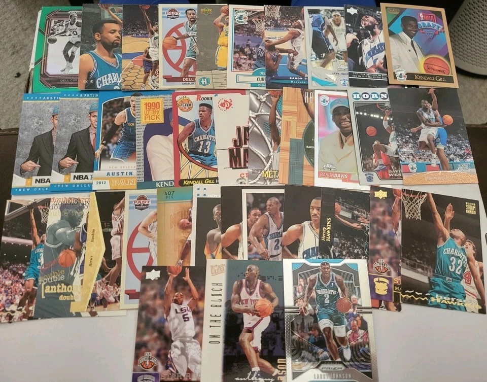 Lote de 80 tarjetas de baloncesto New Orleans Pelicans insertos paralelos novatos y más Foto 2 de 4