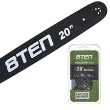 8TEN 20" Chainsaw Guide Bar & Chain .058 13/40 78DL for Husqvarna 460 591099078