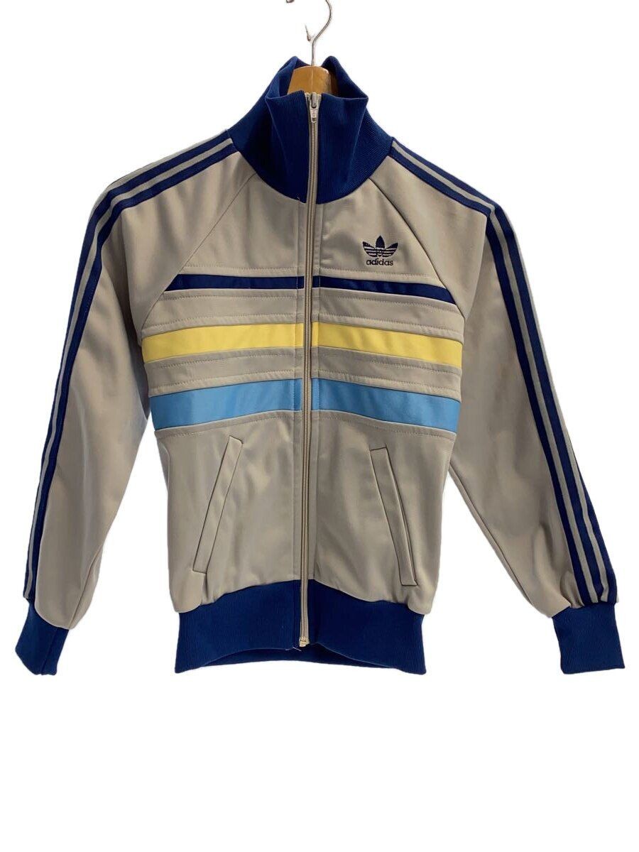 ALTRA Adidas Altri anni 70 Giacca da pista Made in England Poliestere GRIGIO usata