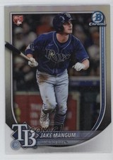 2025 Bowman Chrome SP Rookie Red RC Variation Jake Mangum #50 17kh