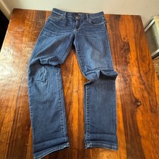 KUT from the Kloth Boyfriend Jeans Dark Wash Blue Stretch Denim Womens Size 8
