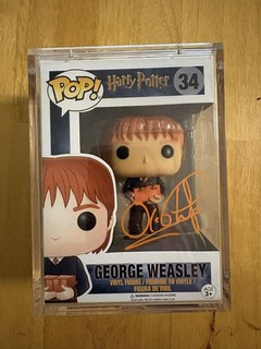 Funko Pop! Harry Potter George Weasley #34 Signed By Oliver Phelps JSA Auth!