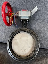 VICTAULIC V080705100 FireLock Butterfly Valve Hand Wheel 8" No Box, Cos. Dmg.*
