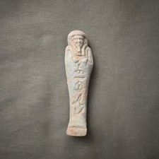 "Pequeña Estatua Ushabti Antigüedades Egipcias Antigüedades Egipcias Ushabti Shabti BC 3"""