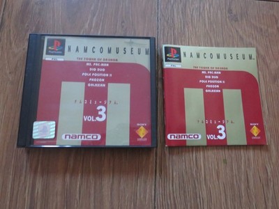 Namco Museum Volume 3 PS1 Sony Playstation 1 UK Tracked Post