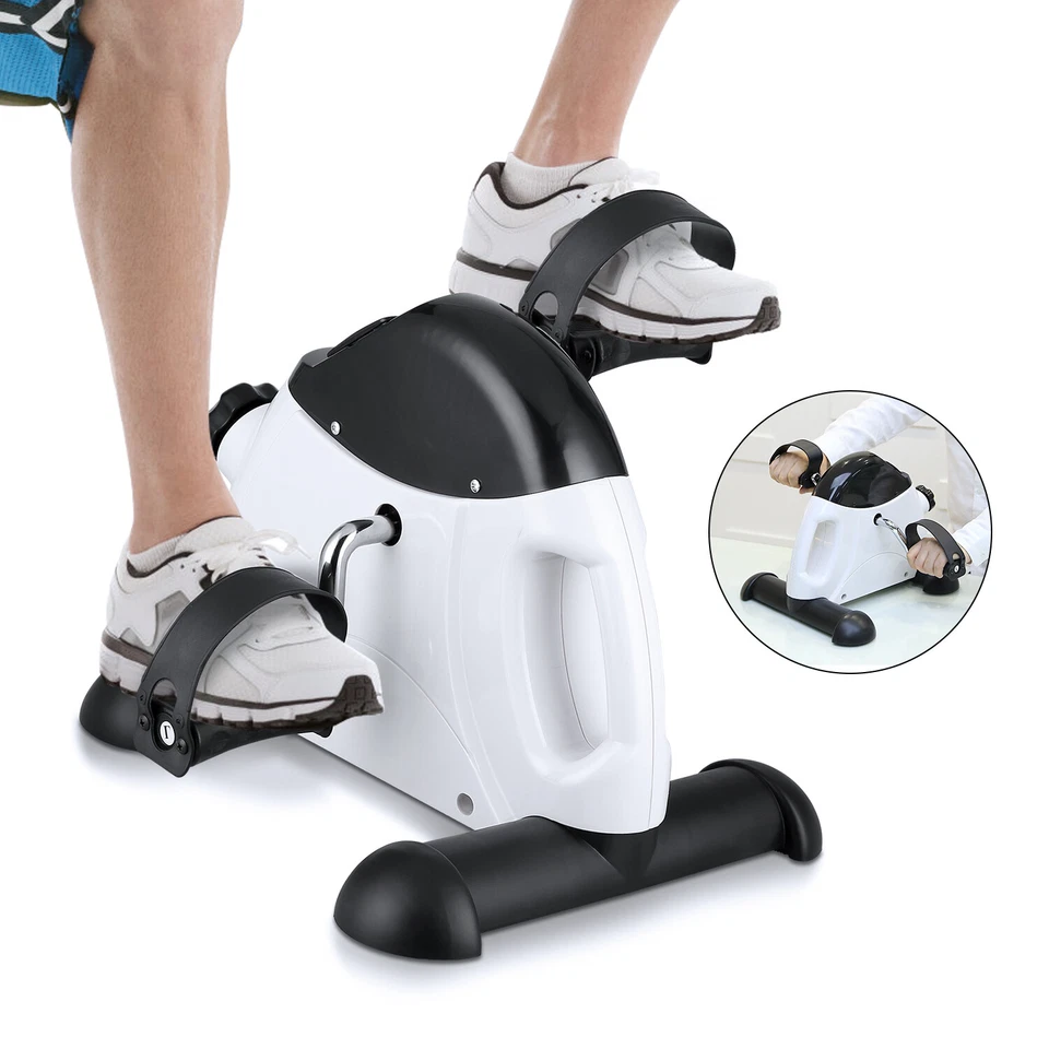Mini Exercise Bike LCD Pedal Resistance Cardio Workout Fitness Home Exercise - Image 4 of 4