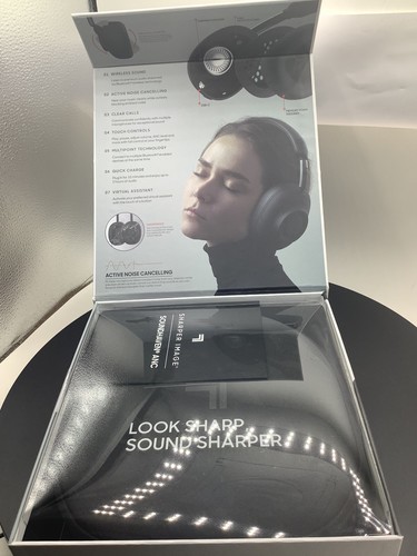 Sharper Image Soundhaven ANC Wireless Bluetooth Headphones - Picture 3 of 10
