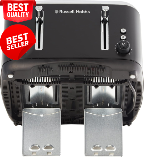 Addison 4-Slice Toaster, Dual Browning Controls, Defrost & Reheat, Wide Slots, M - Picture 3 of 12