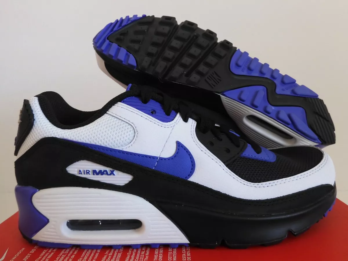 NIKE AIR MAX 90 LTR (GS) BLACK-PERSIAN VIOLET SZ 5.5Y- WOMENS SZ 7