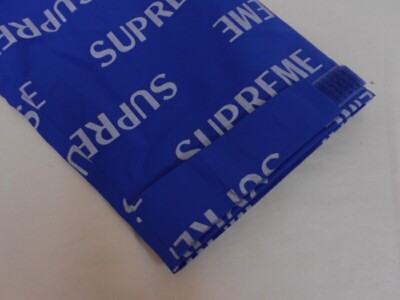 Supreme 16AW 3M Reflective Repeat Taped Seam Jacket Logo