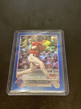 2022 Topps Opening Day Jarren Duran RC BLUE FOIL Parallel #148 Red Sox SP