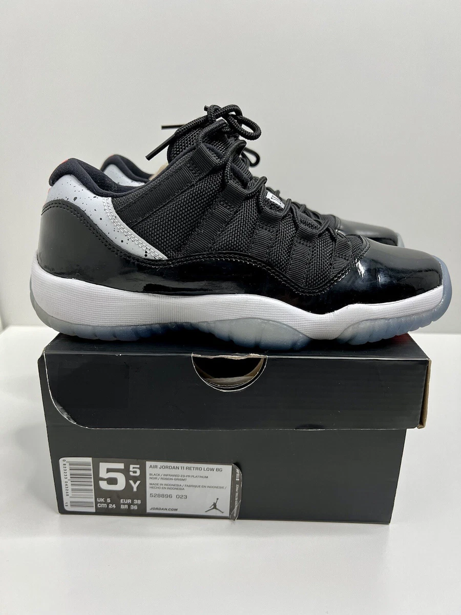 Jordan 11 Retro Low u0026#039;Infrared 23u0026#039; GS Size 5.5 Pre-owned great  condition! | eBay