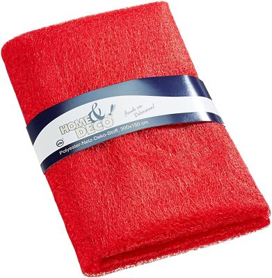 TIB HEYNE 18511 POLYESTER DEKO STOFF ROT KINDER SPIELZEUG