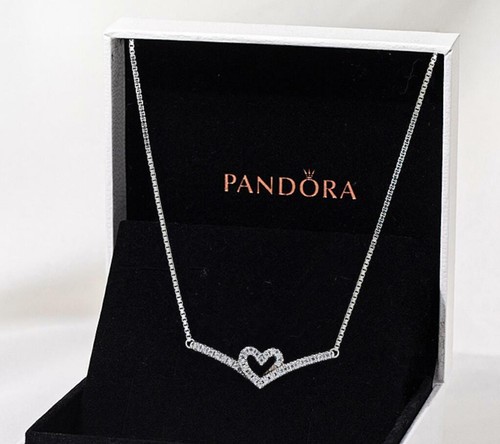 AUTHENTIC PANDORA NECKLACE SPARKLING 