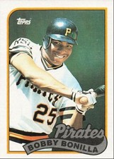 1989 Topps Bobby Bonilla Pittsburgh Pirates #440
