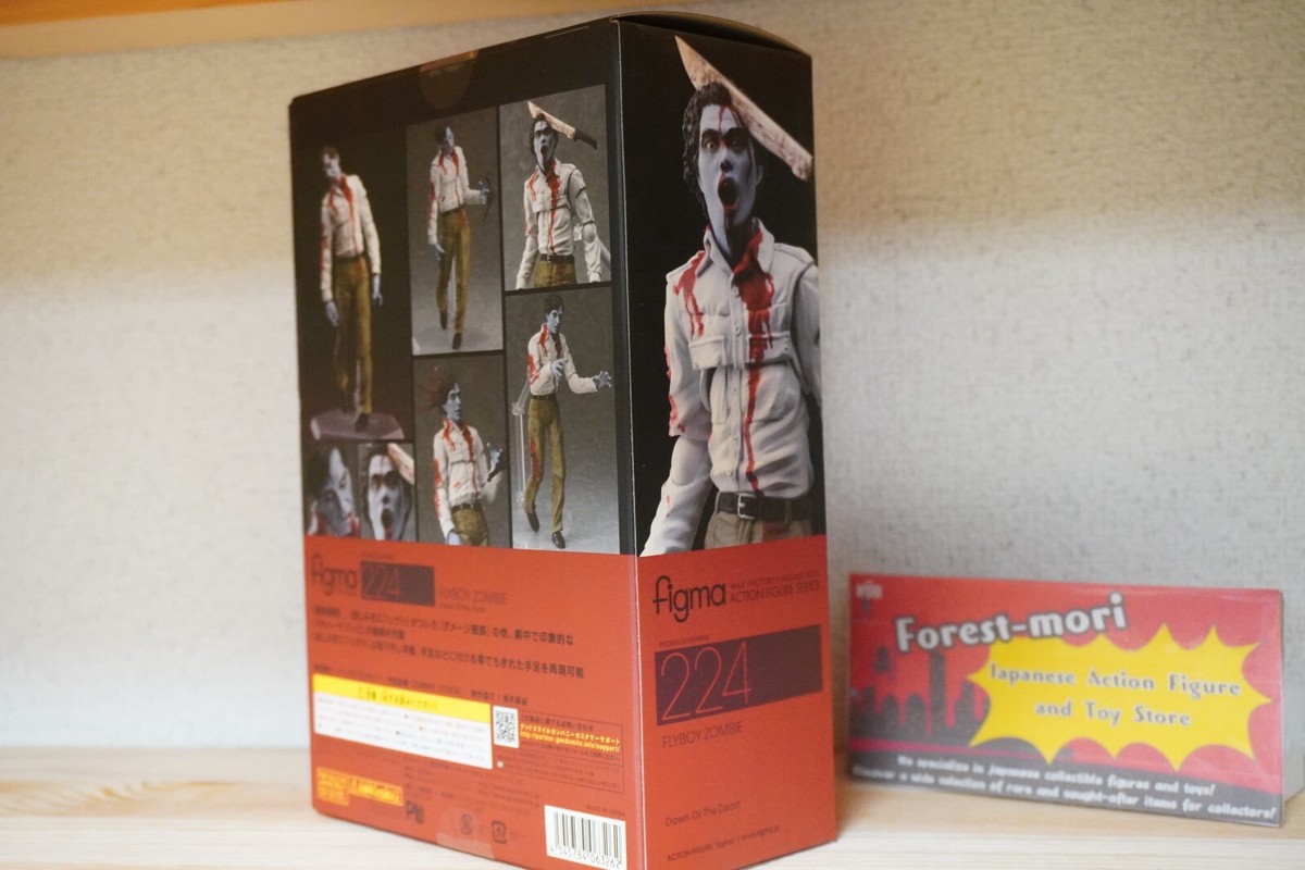 Max Factory Figma 224 Flyboy Zombie Dawn of The Dead Stephen