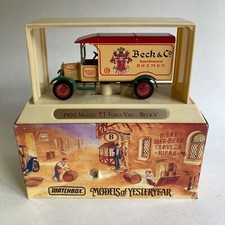 Matchbox Models Of Yesteryear 1926 Model Tt Ford Van Becks Beer Truck W Box