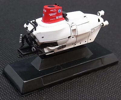 Model of the american submersible Alvin - Titanic Explorer - very RAR
