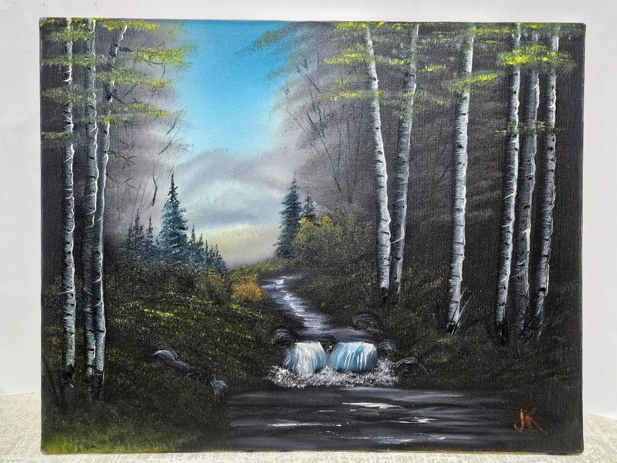 18 x 20 Original Canvas Oil Painting - Signed by JK | eBay 18 x 20 Original Canvas Oil Painting - Signed by JK | eBay