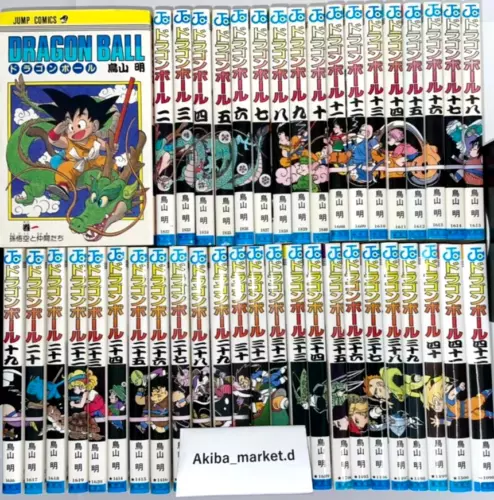 Dragon Ball Lengua Japonesa Vol.1-42 Juego de Cómics Manga Akira Toriyama