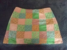 Vineyard Vines Girls Skirt Skort Beachy Print sz 14 Side Slit Spring Summer