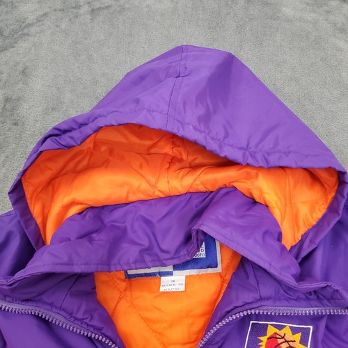Logo 7 Men's M Phoenix Suns 1/4 Zip Windbreaker Pullover Puffer Jacket - 第 16/22 張圖片