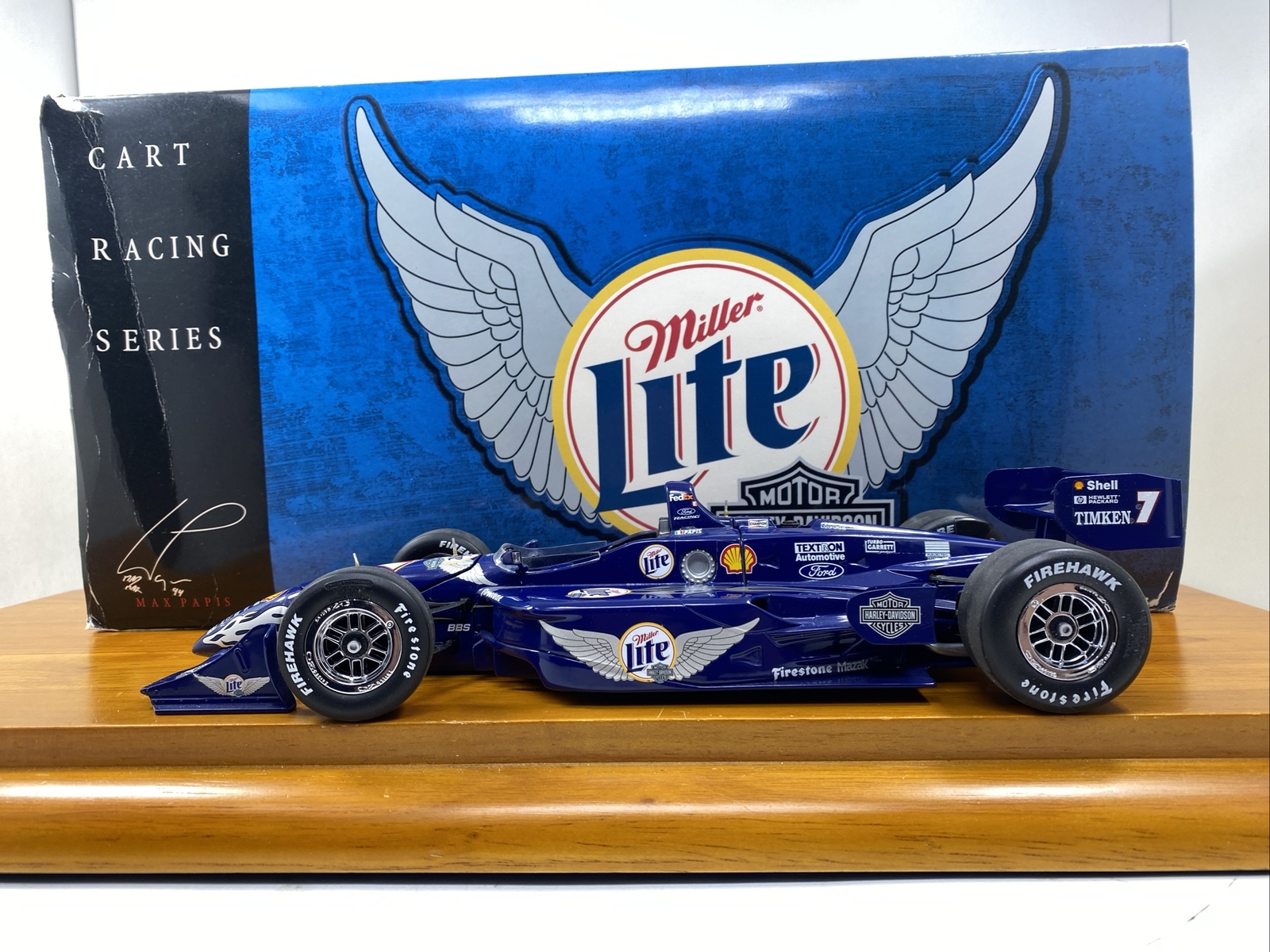 1/18 Action 1999 Harley Davidson Miller Lite Indy 500 Papis W1899415