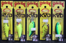 (Lot of 5)  Strike King KVD 1.5 Deep Diving