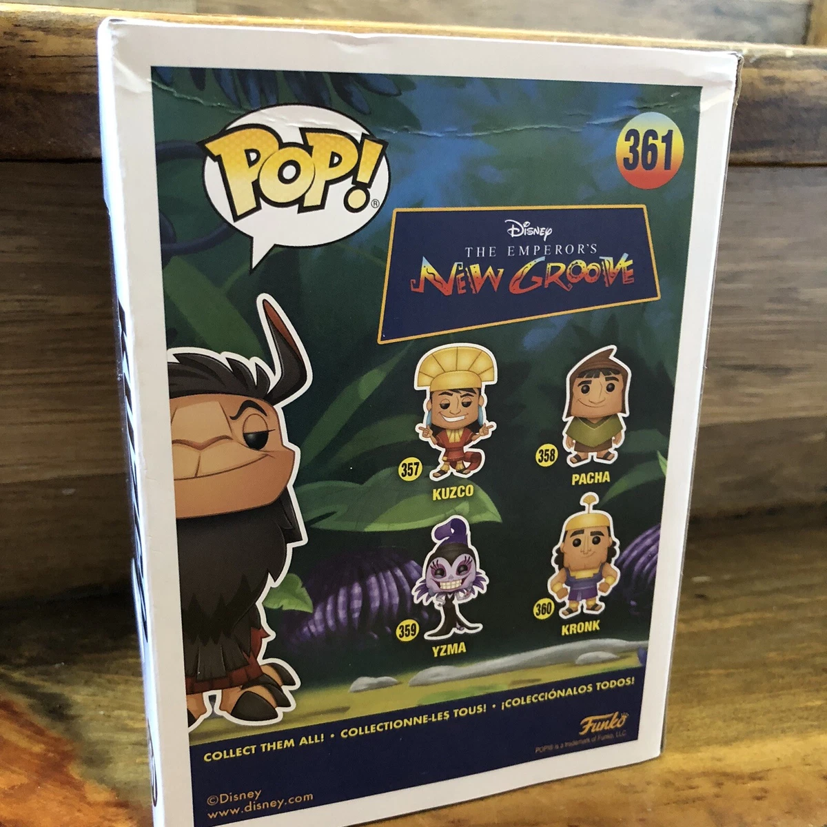 Kuzco best sale funko pop