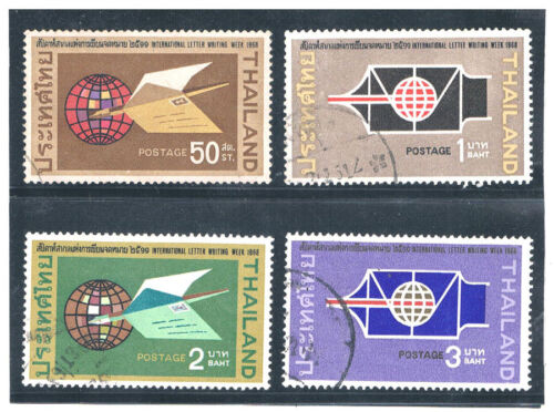 THAILAND 1968 International Letter Writing Week FU