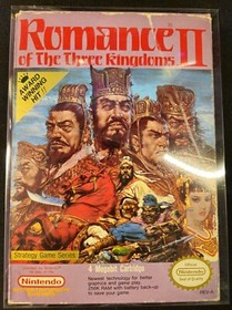 Romance of the Three Kingdoms II (Nintendo Entertainment System, 1991) NES CIB