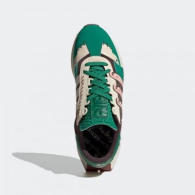 Melting Sadness x Adidas Retropy E5 GW6034 Night Burgundy
