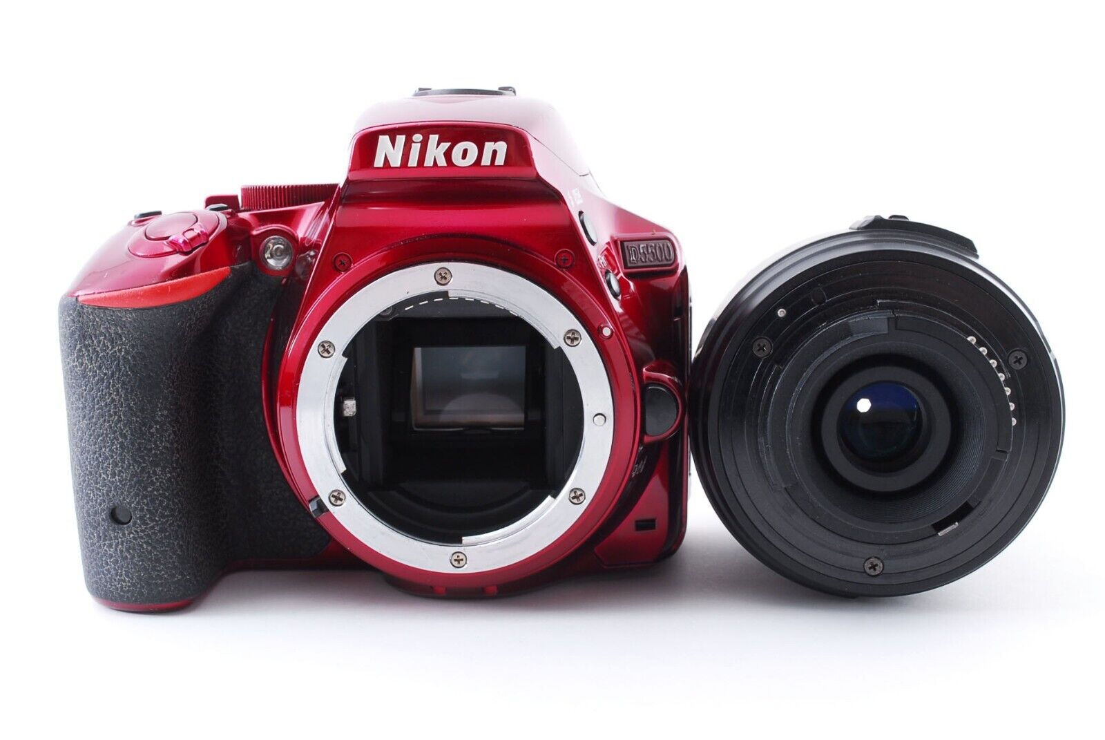 amenaza Navidad prefacio Nikon D5500 Red 24.2MP AF-S 18-55mm Lens &#034;READ&#034; w/Strap,8GB SD  Card [993] 18208015450 | eBay