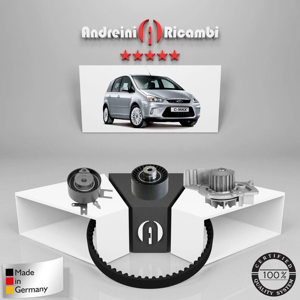 Set Vertrieb+Wasserpumpe Ford C-Max 2.0 Tdci 98KW 133CV 2007->-image